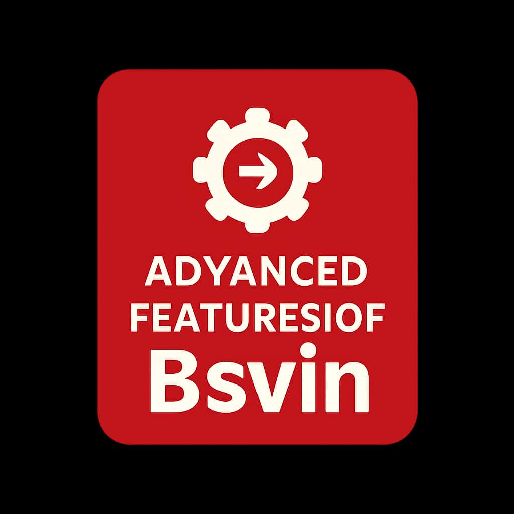 Badge icon for Advanced Features of Bsvin.