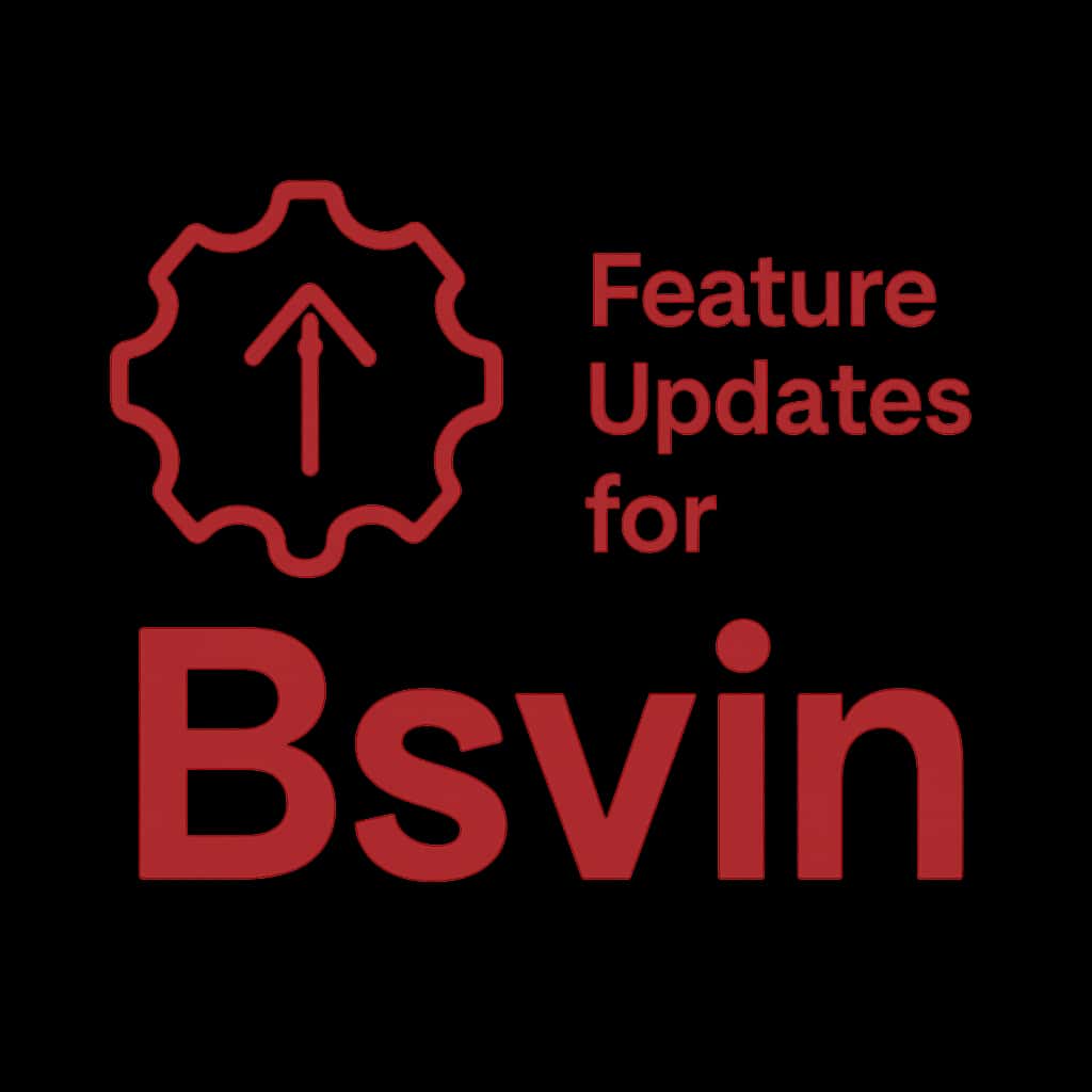 An icon representing the Bsvin app feature updates.