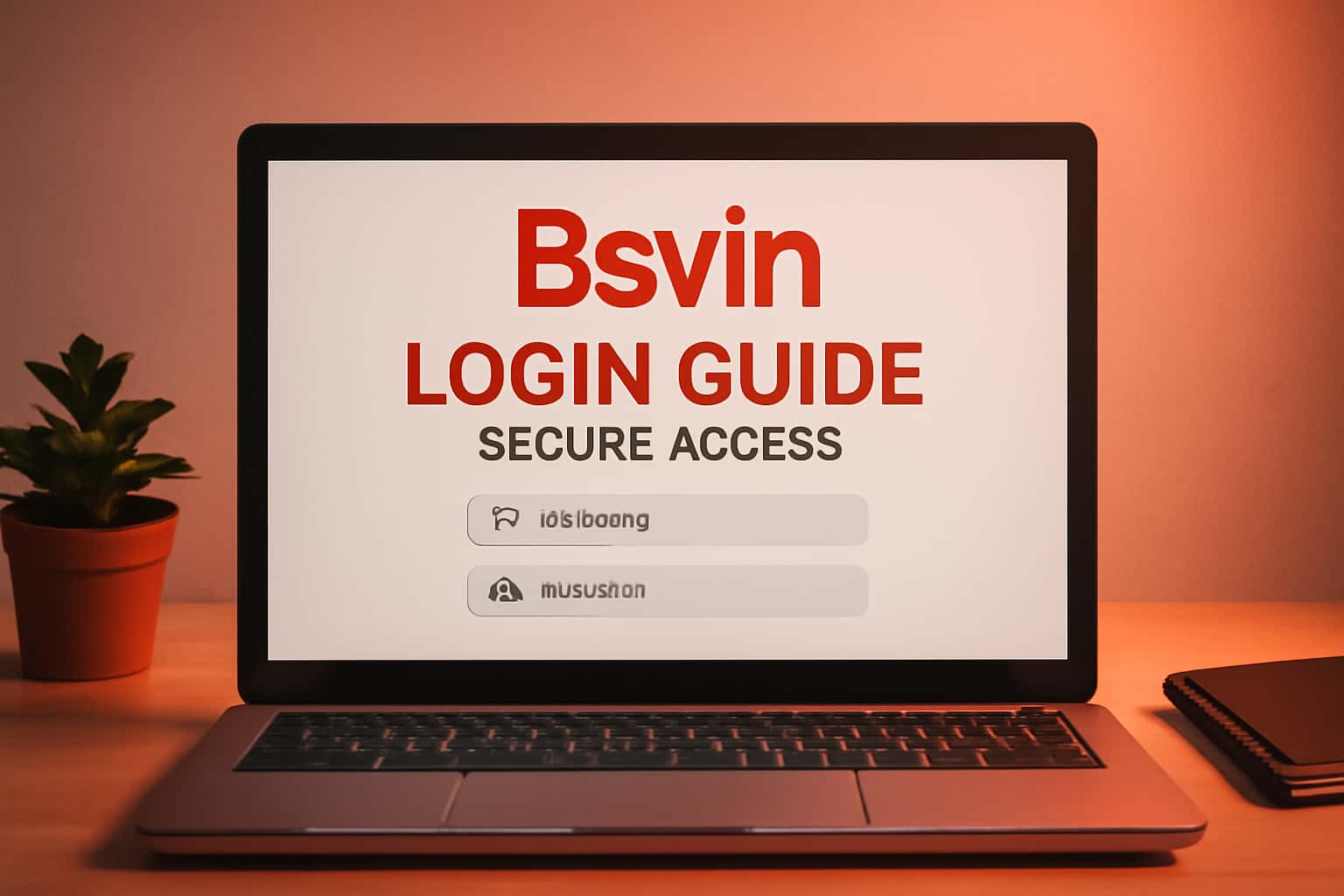 Detailed visual representation of the Bsvin Login Guide.