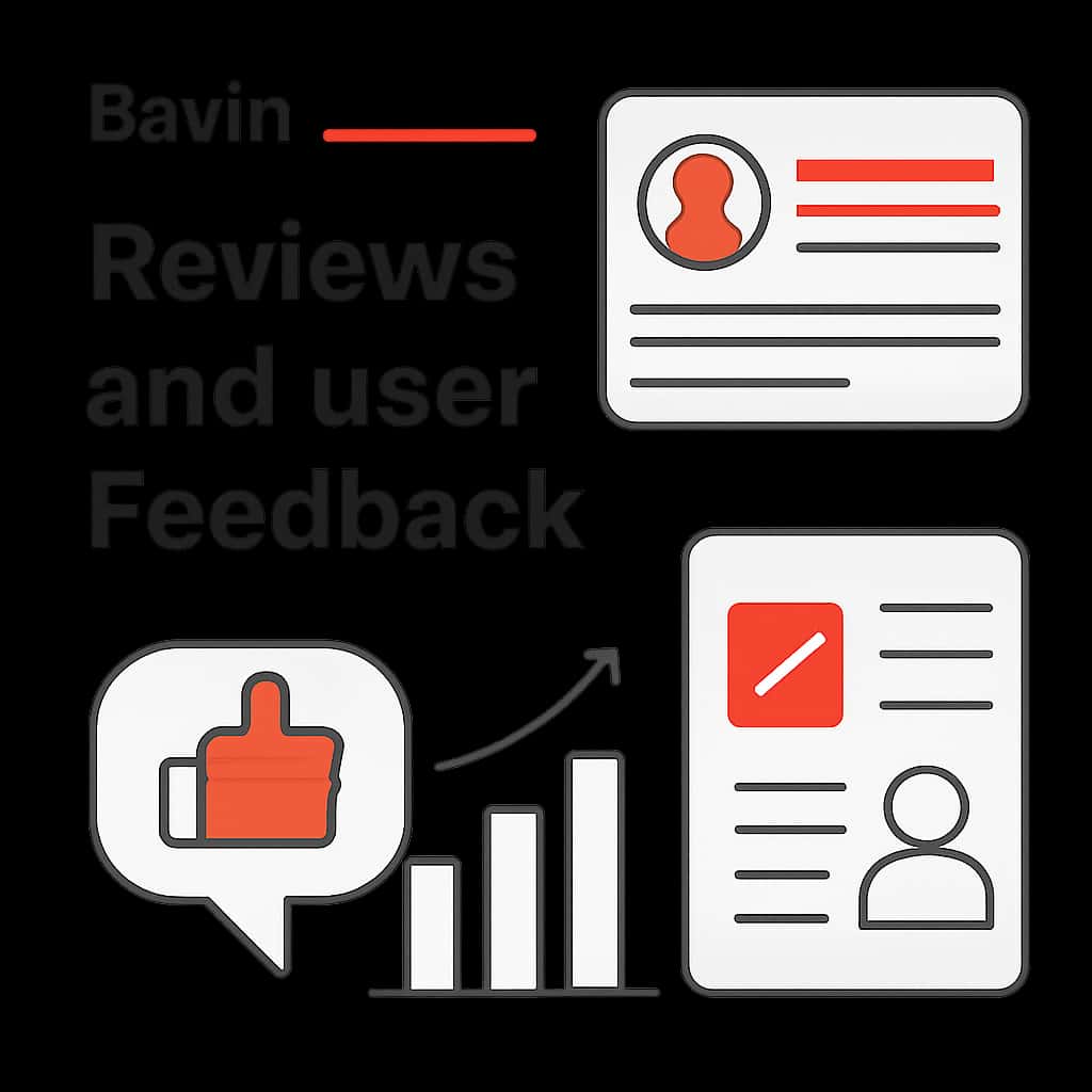 An educational illustration concerning Bsvin user feedback and reviews.