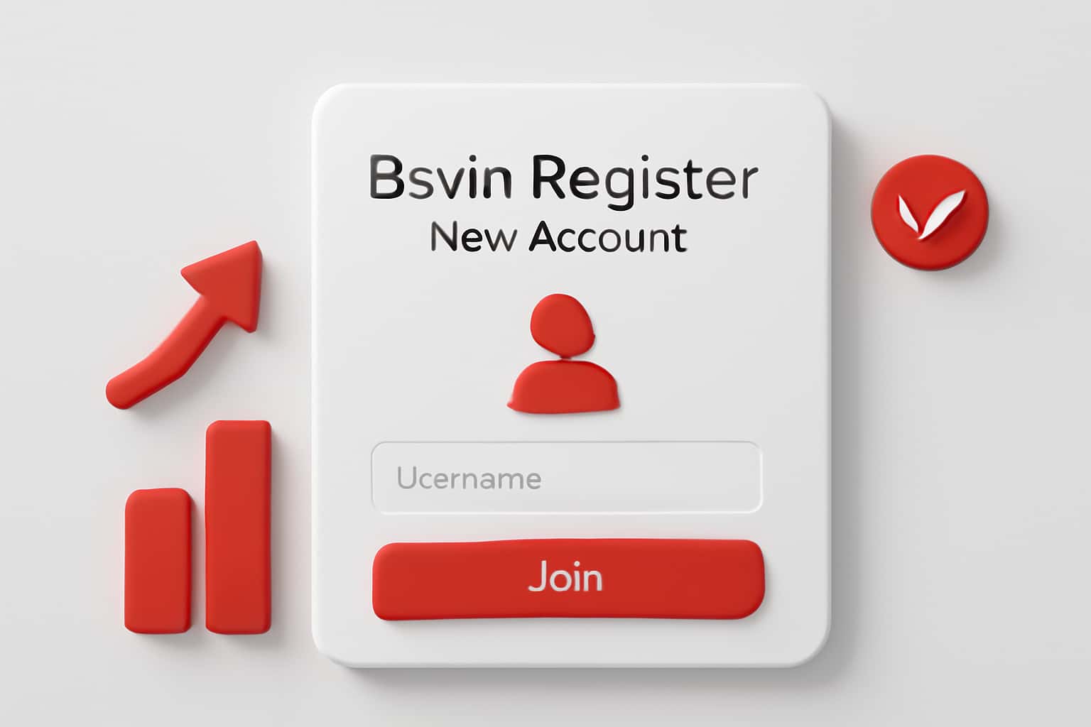 Bsvin Register - New Account Interface