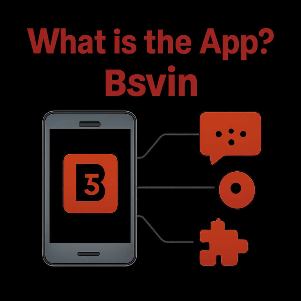 Illustration explaining the Bsvin App.